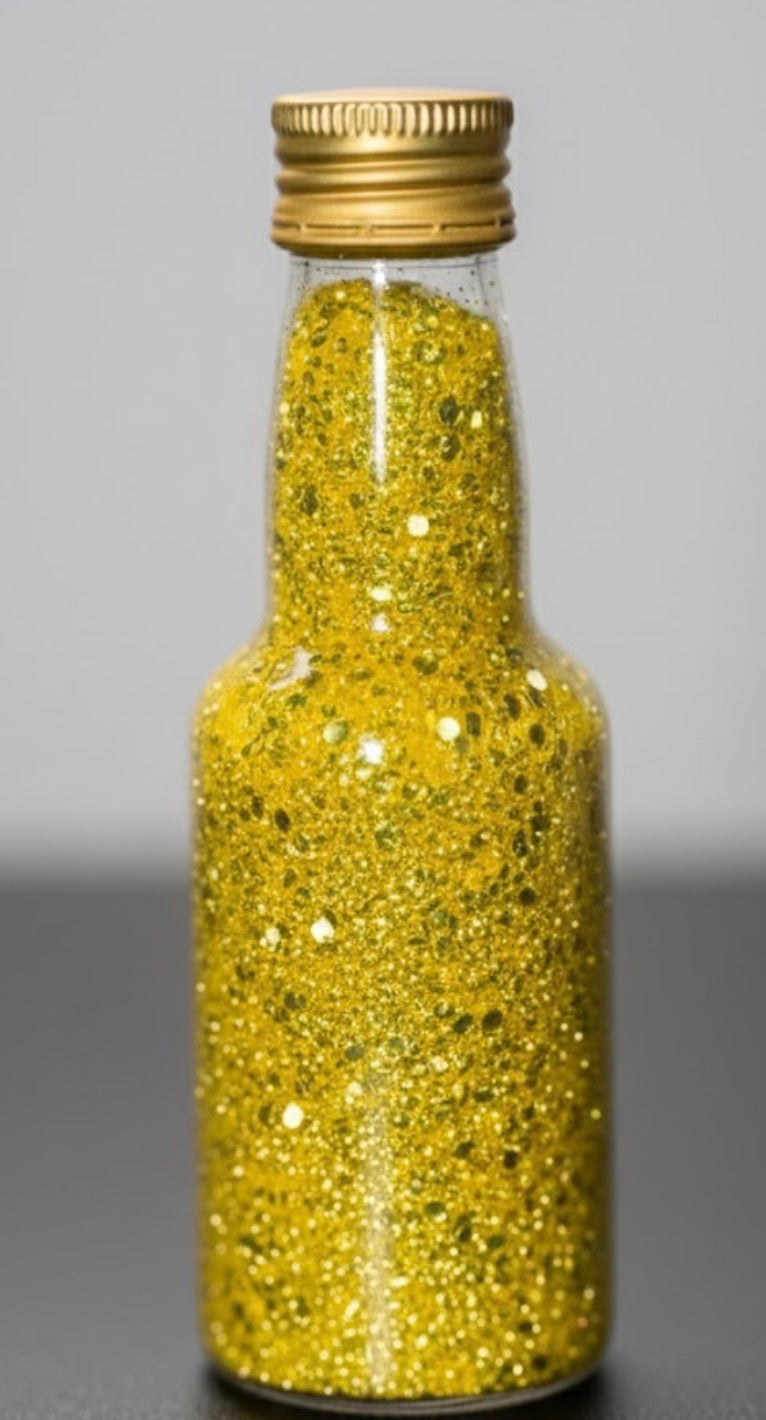 Lemon Drop bubble glitter