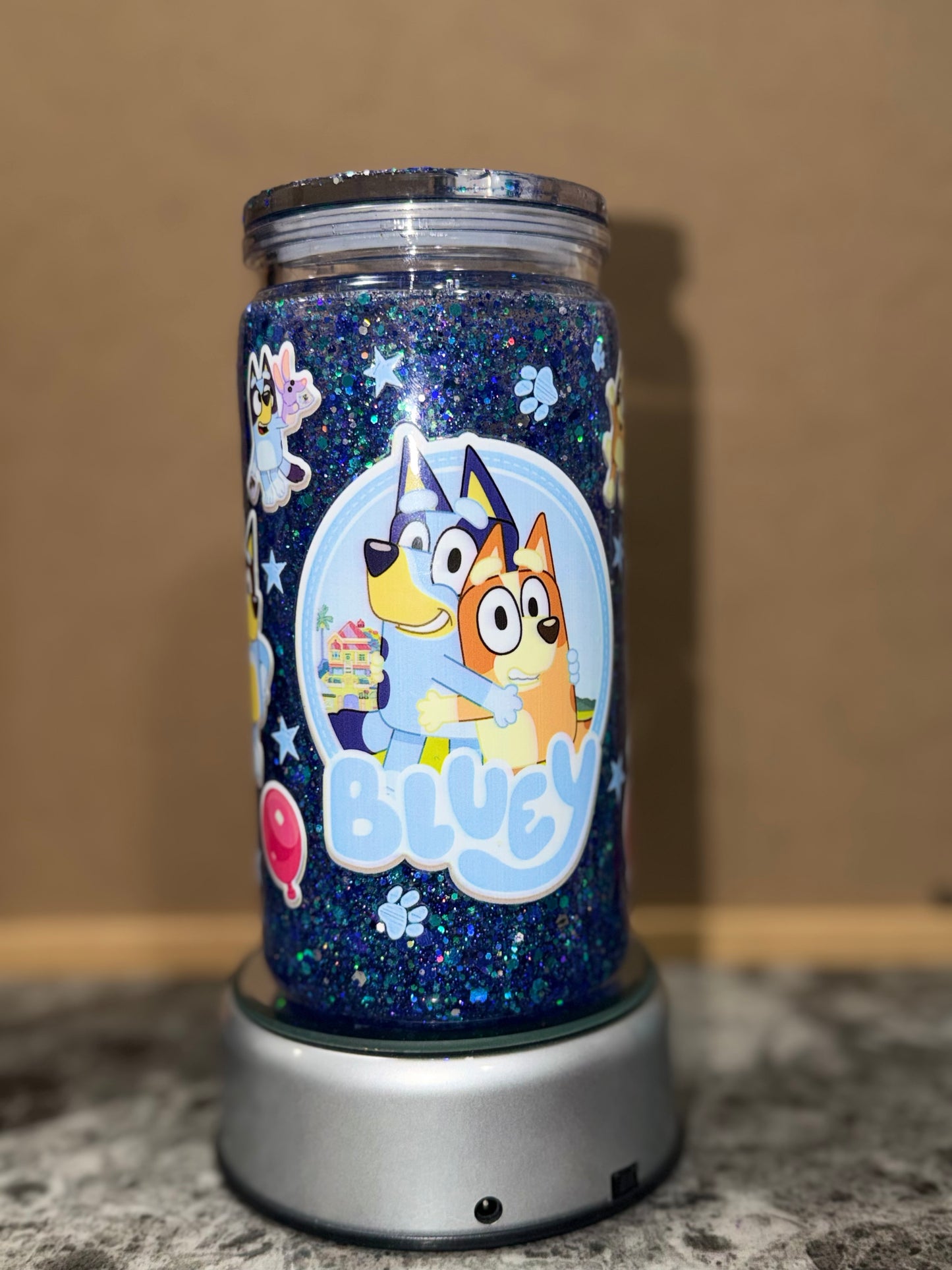 PRE MADE BLUEY CUP