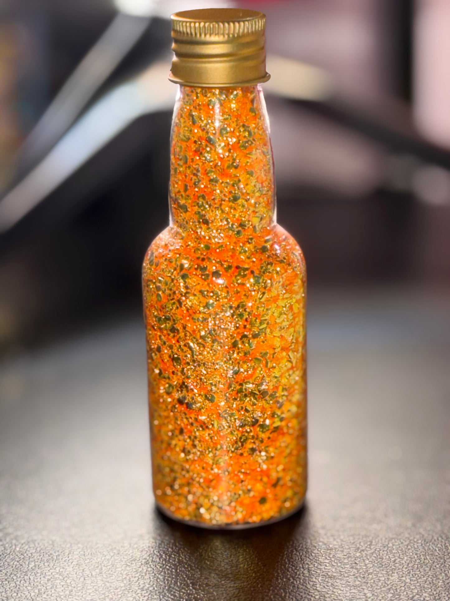 Orange Dream bubble glitter