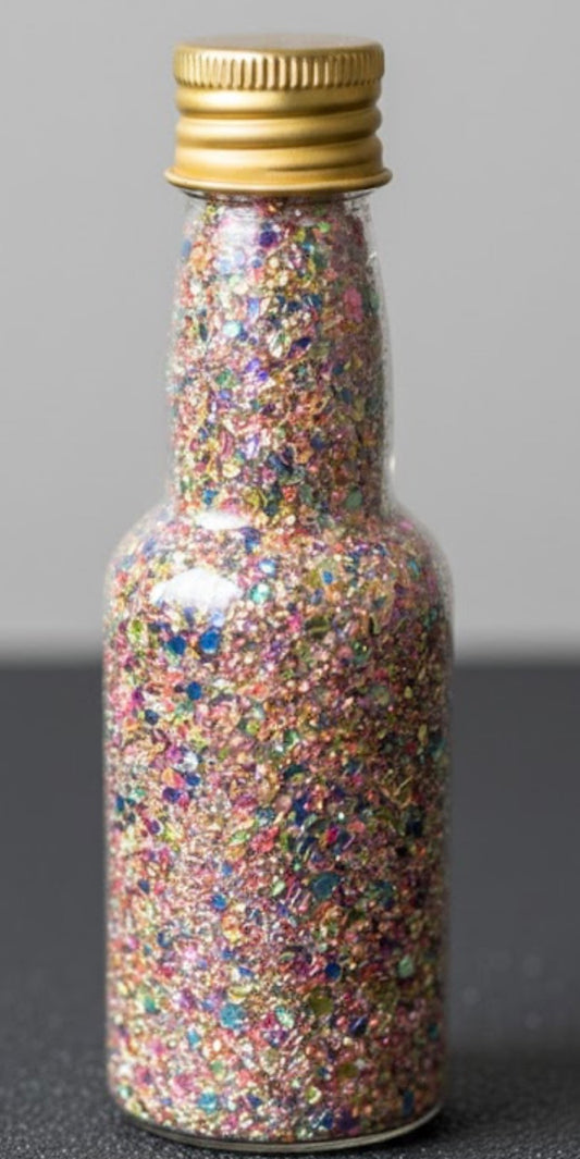 Golden Goddess bubble glitter
