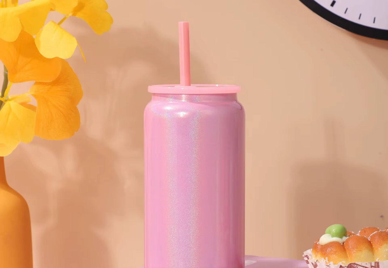 16oz Shimmer Glass